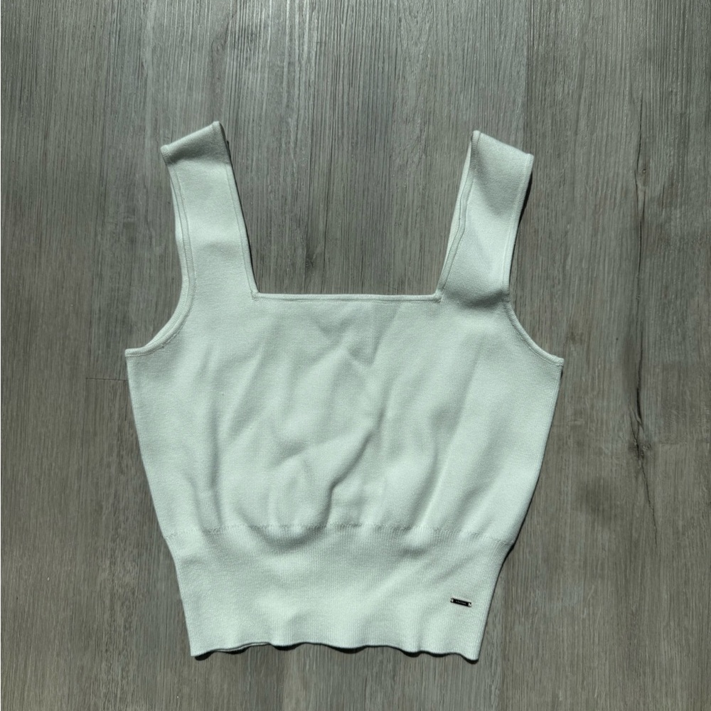 Morgan de Toi white Sleeveless Blouse